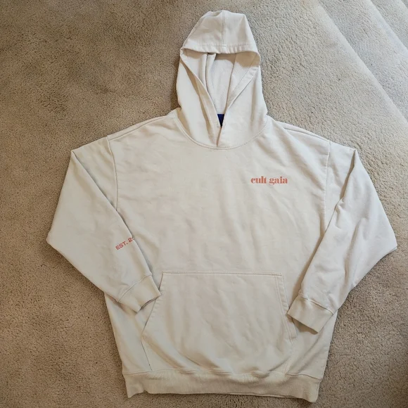 Cult Gaia Men's Cream Hoodie - Picture 2 of 15